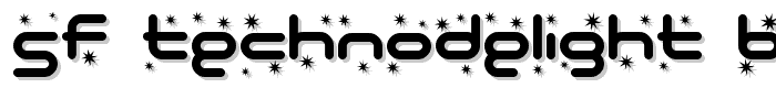 SF Technodelight Bold font